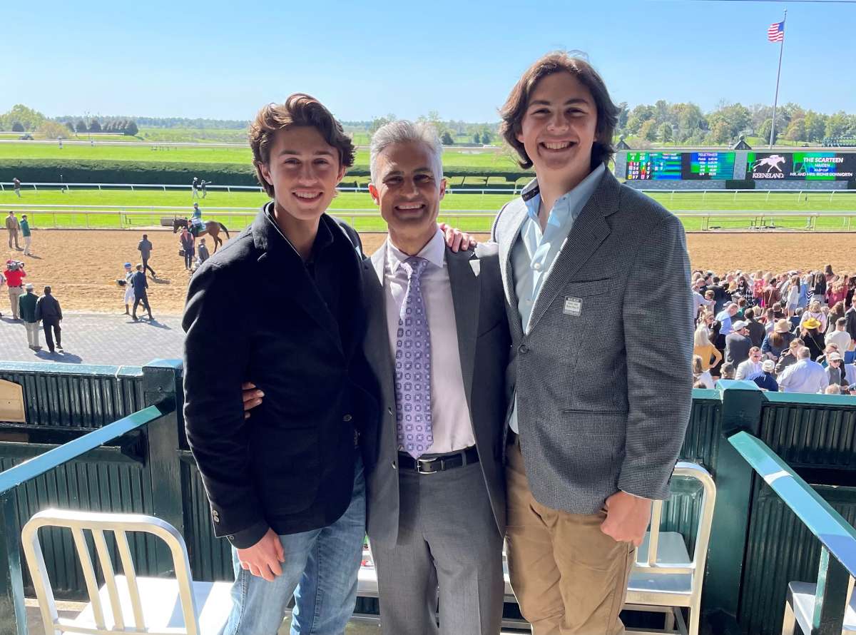 Matthew Pineda and his sons